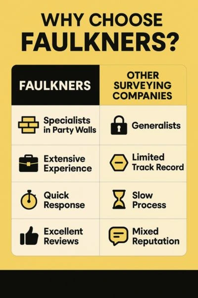 Can I Alter The Party Wall Surveyor? - A Crucial Guide From Faulkner Surveyors 4 Party Wall Mediation {bane} Faulkner Surveyors Eastbourne Best Surveyor Near me Eastbourne