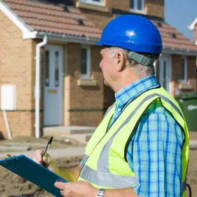 What is the minimum distance between 2 houses? 3 image of surveyor at Faulkner Party wall surveyors Eastbourne : Minimum Distance between two houses Eastbourne